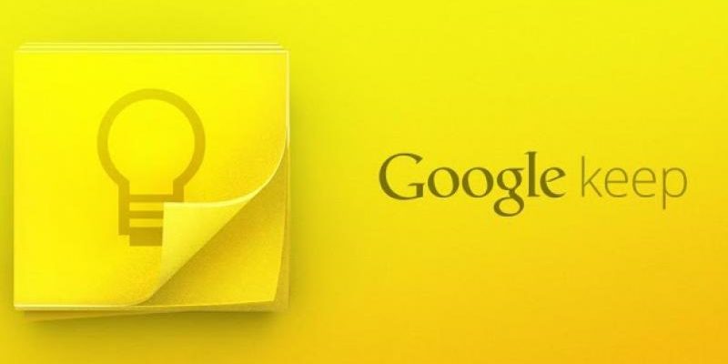 Aide Google Keep